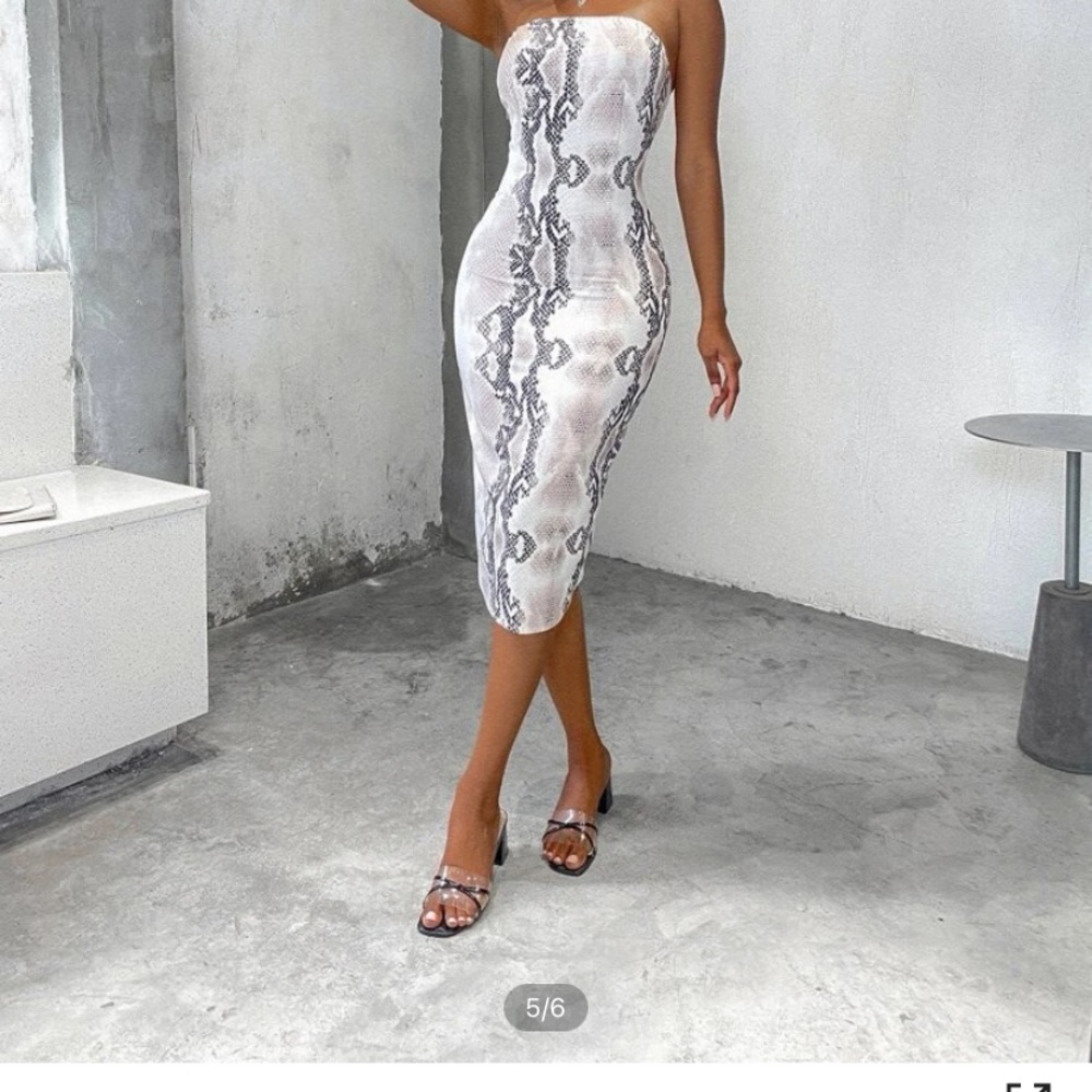 Shein tube alligator tube dress size 6
